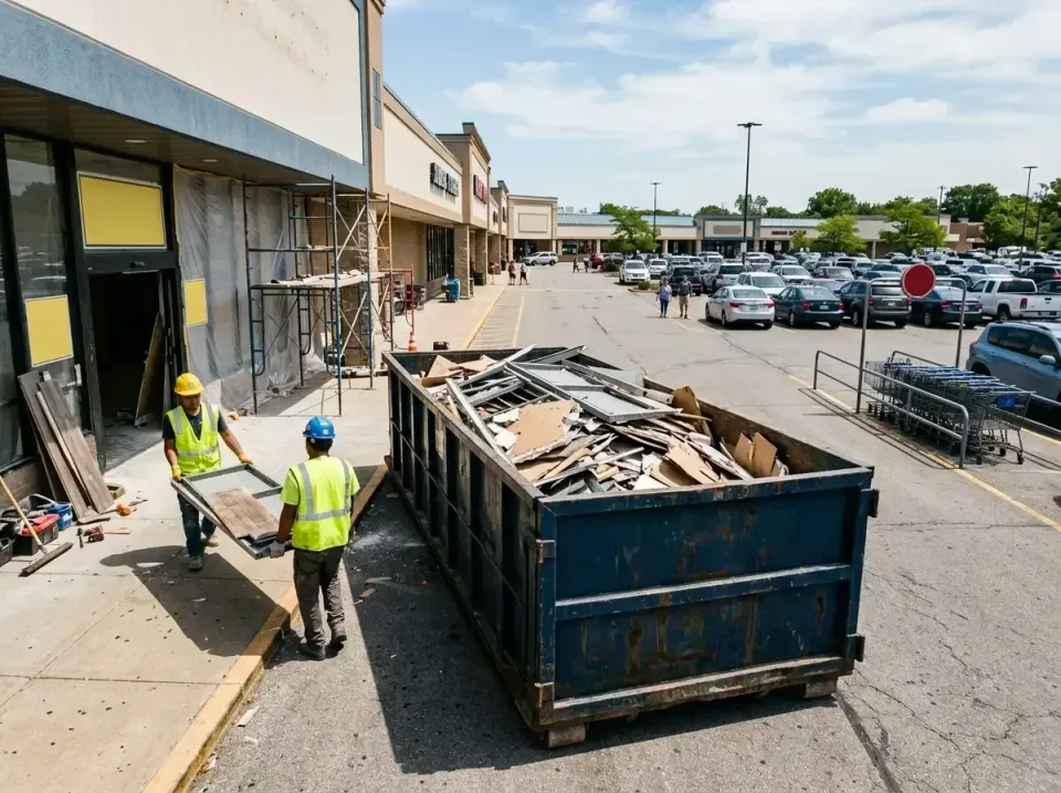 retail-store-renovation-debris-003 — frequently asked questions, Roll-off Dumpster Rentals in Shoreview, MN